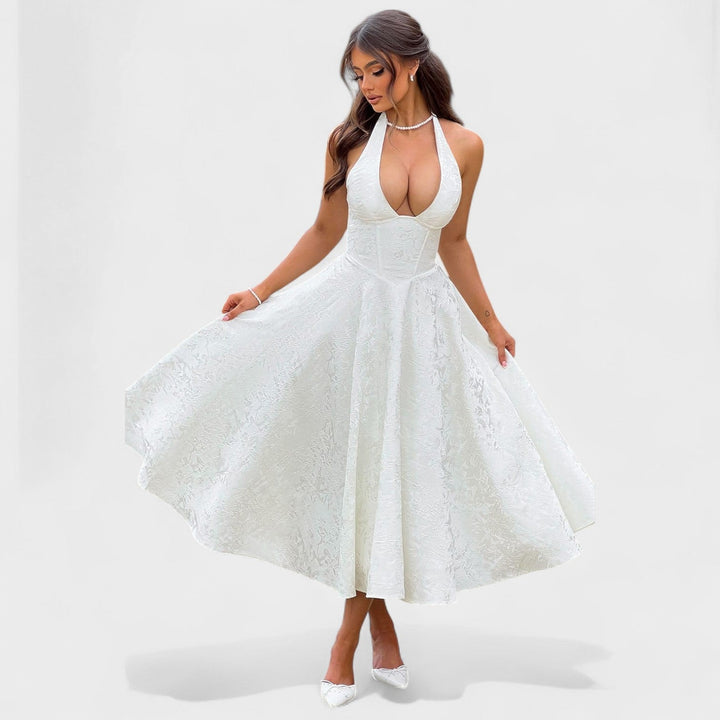 Olivia Sydney - Textured Midi Dress