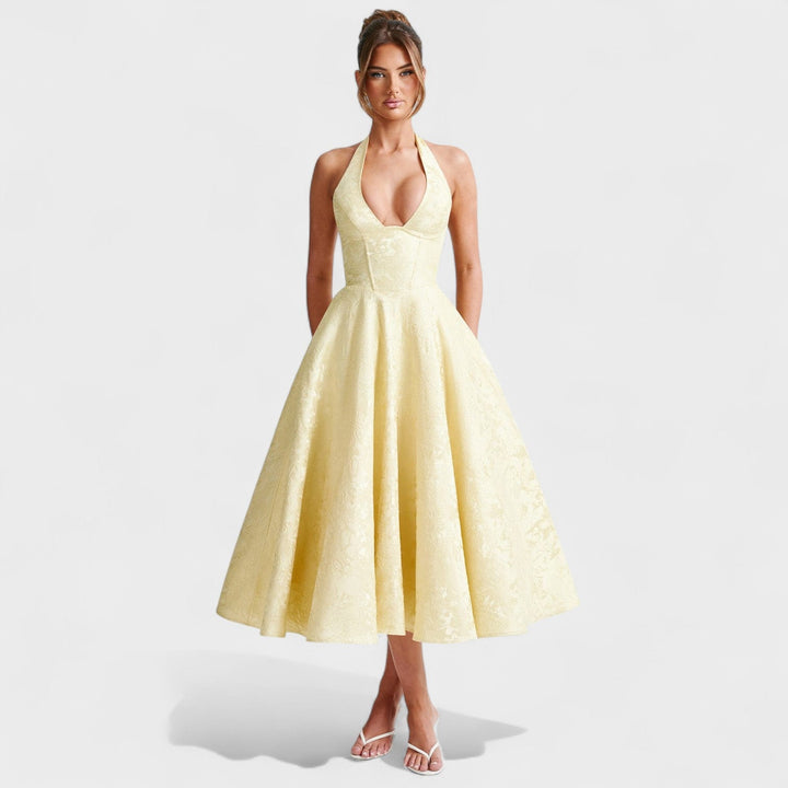 Olivia Sydney - Textured Midi Dress