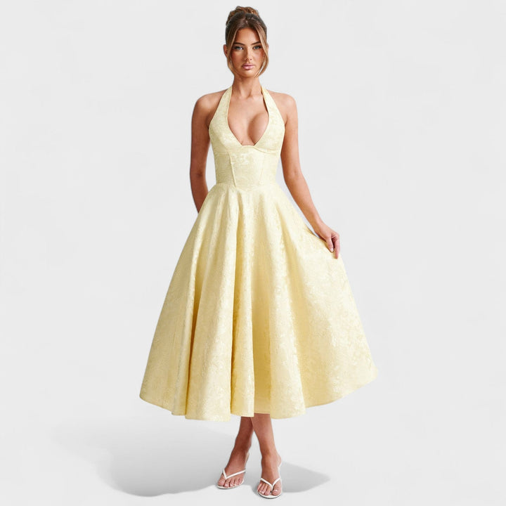Olivia Sydney - Textured Midi Dress
