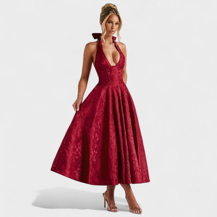Olivia Sydney - Textured Midi Dress