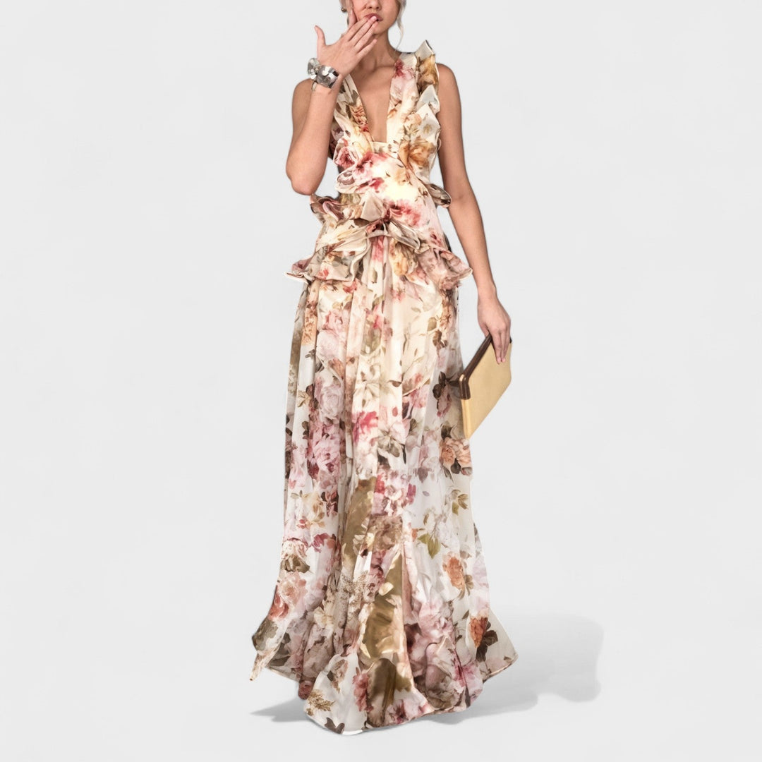 Olivia Sydney - Ruffled Long Dress
