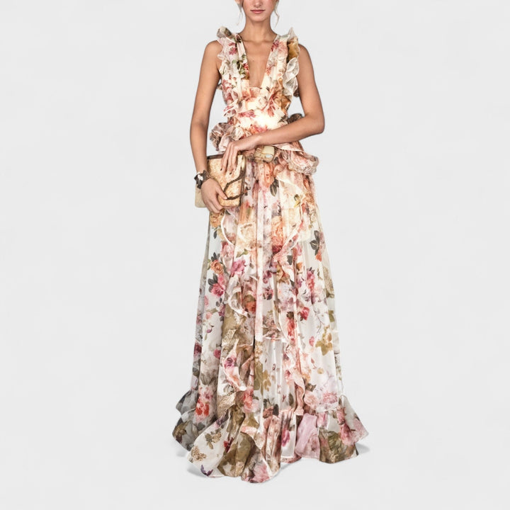 Olivia Sydney - Ruffled Long Dress