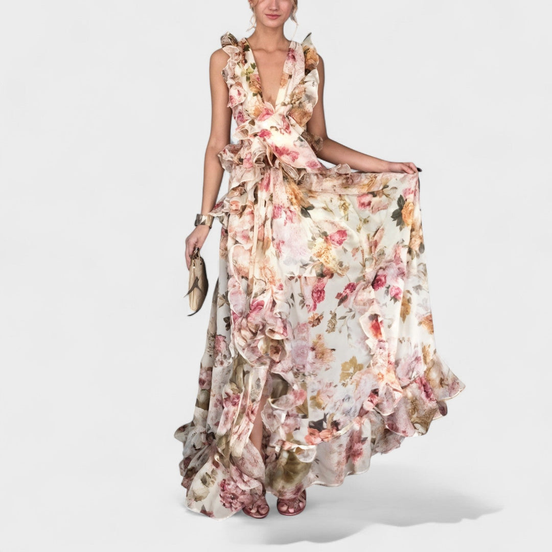 Olivia Sydney - Ruffled Long Dress