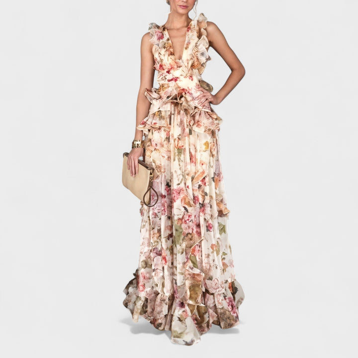 Olivia Sydney - Ruffled Long Dress