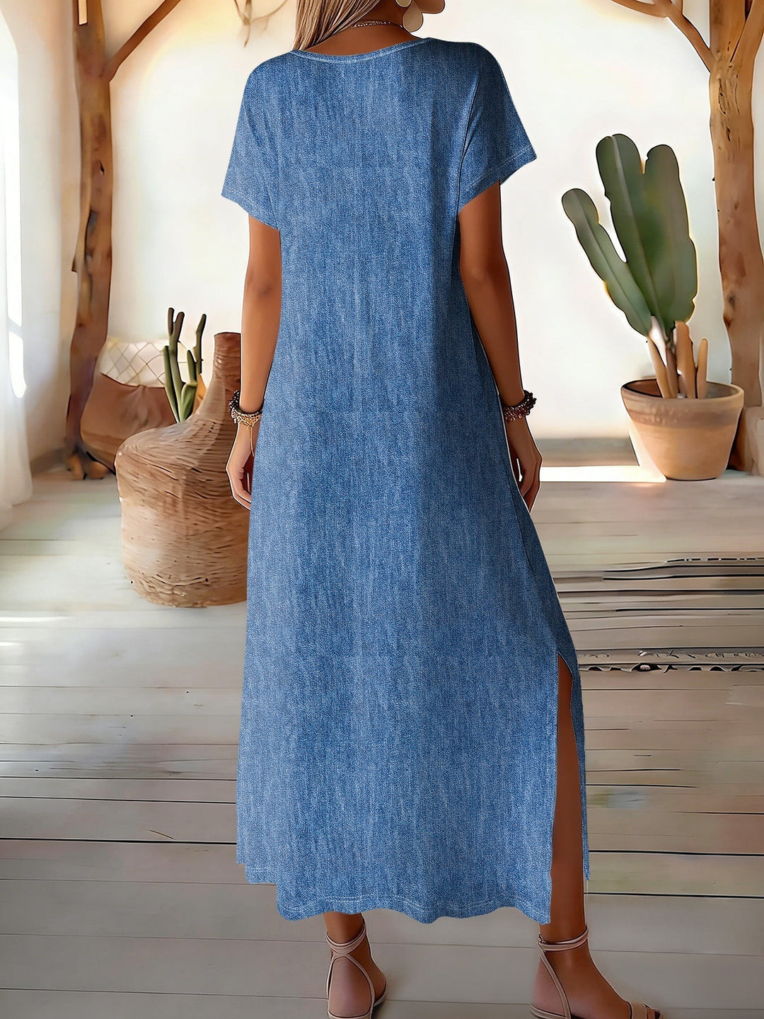Olivia Sydney - Retro Denim Dress