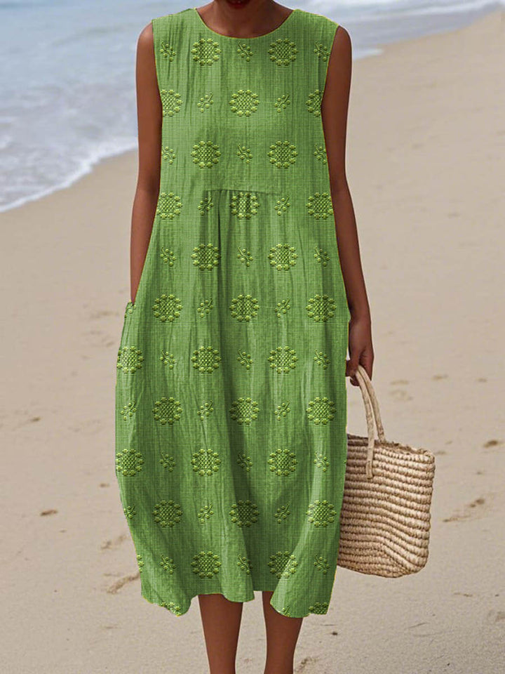 Olivia Sydney - Sleeveless Cotton Dress