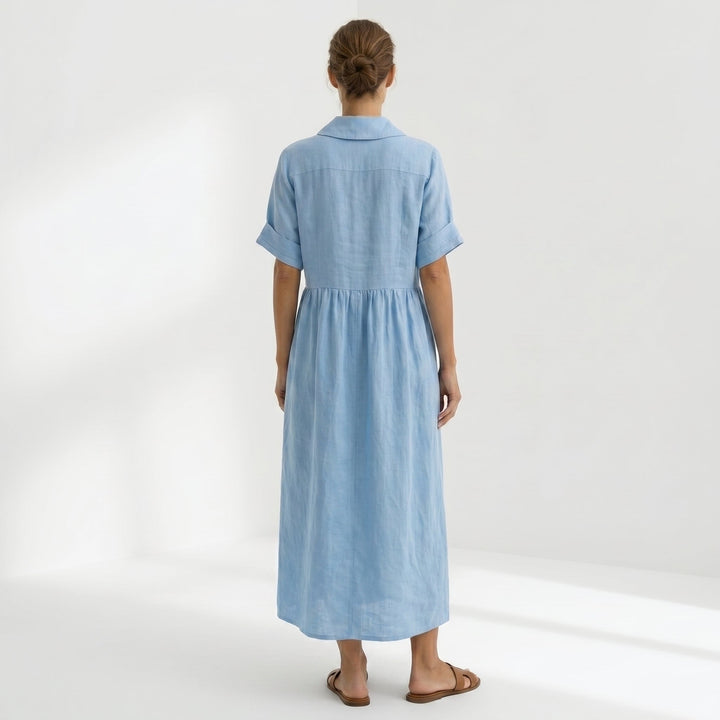 Olivia Sydney - Elegant Linen Dress