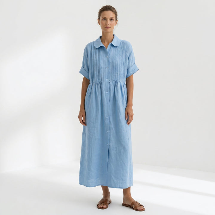 Olivia Sydney - Elegant Linen Dress