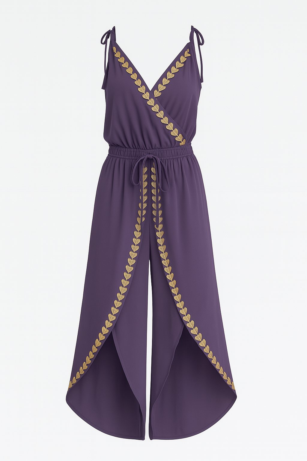 Olivia Sydney - Dress with Golden Details