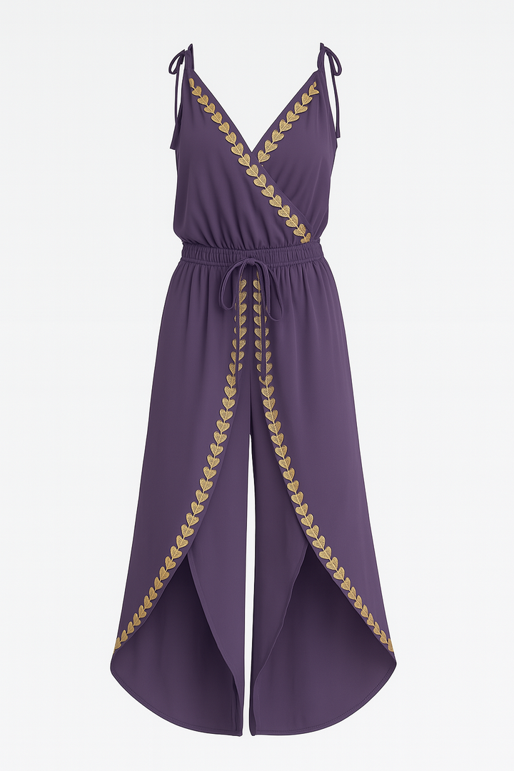 Olivia Sydney - Dress with Golden Details