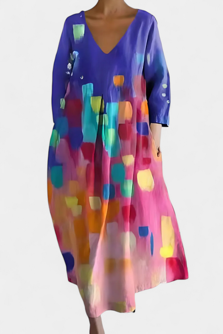 Olivia Sydney - Printed Flowing Dress