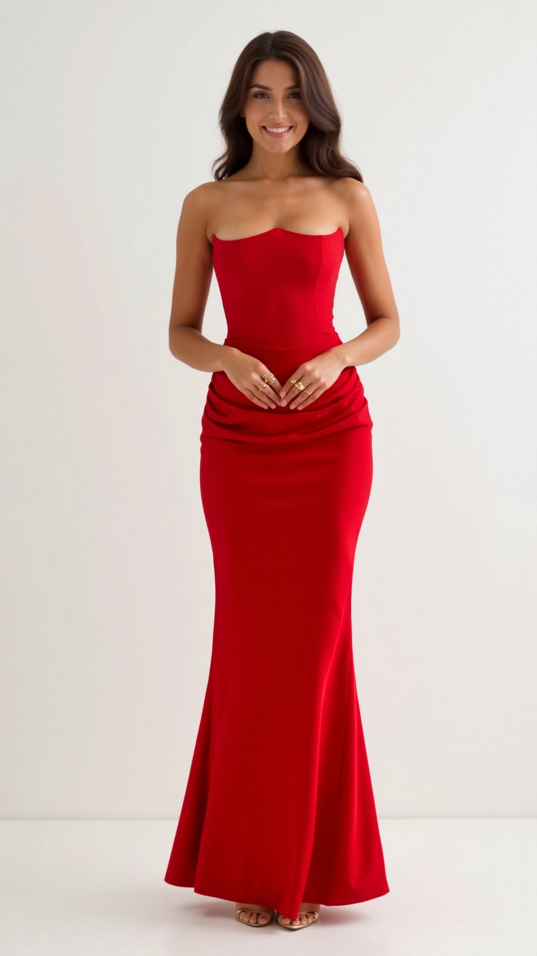 Olivia Sydney - Long Dress with Bodice