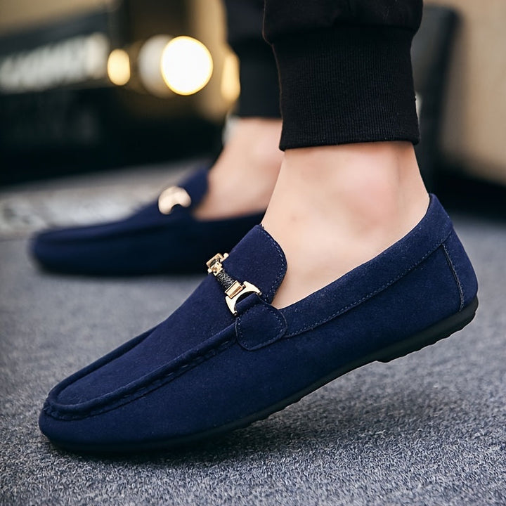 Olivia Sydney - Suede Loafers for Business