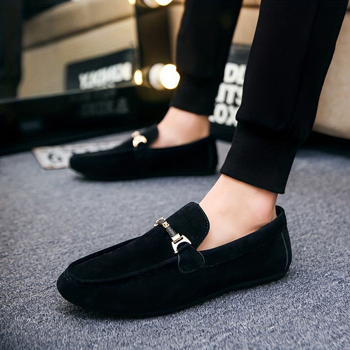 Olivia Sydney - Suede Loafers for Business