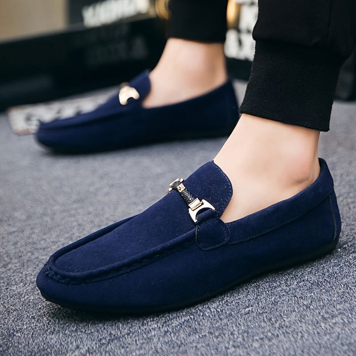 Olivia Sydney - Suede Loafers for Business