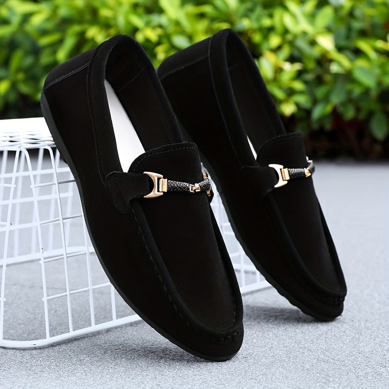 Olivia Sydney - Suede Loafers for Business