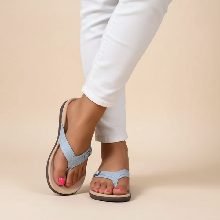 Olivia Sydney - lightweight orthopedic flip-flop sandal
