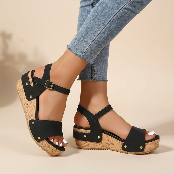 Olivia Sydney - elegant minimalist heeled sandal