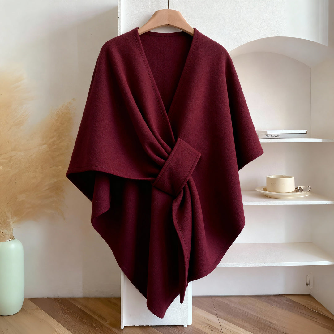 Olivia Sydney - The Draped Shawl in Luxury Polar