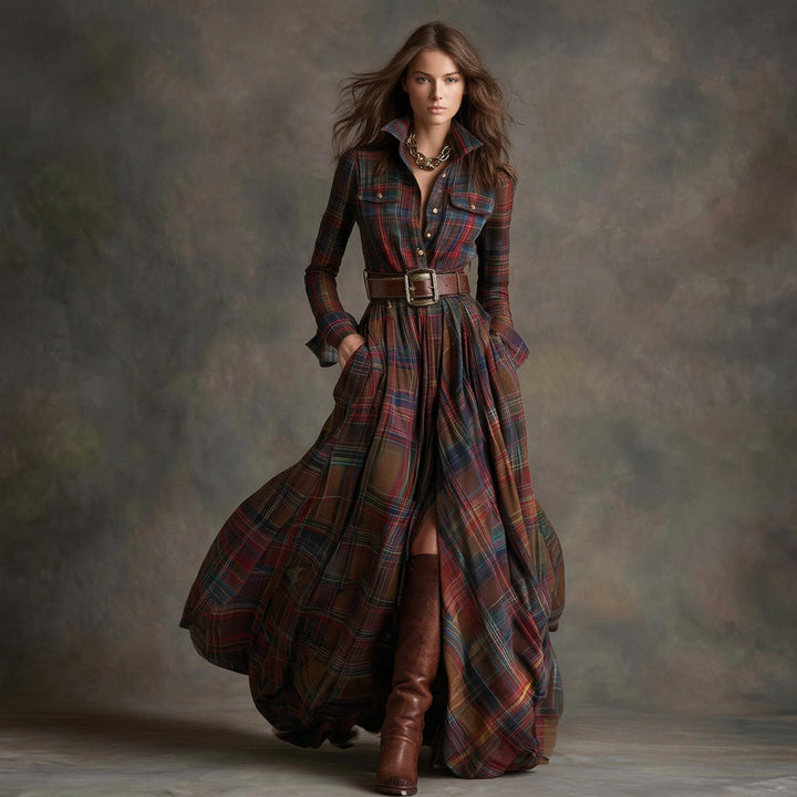 Olivia Sydney - Belted Shirt Dress