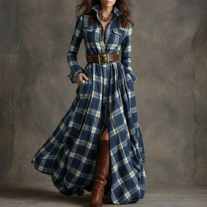 Olivia Sydney - Belted Shirt Dress