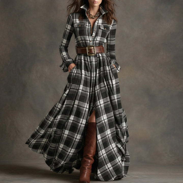 Olivia Sydney - Belted Shirt Dress