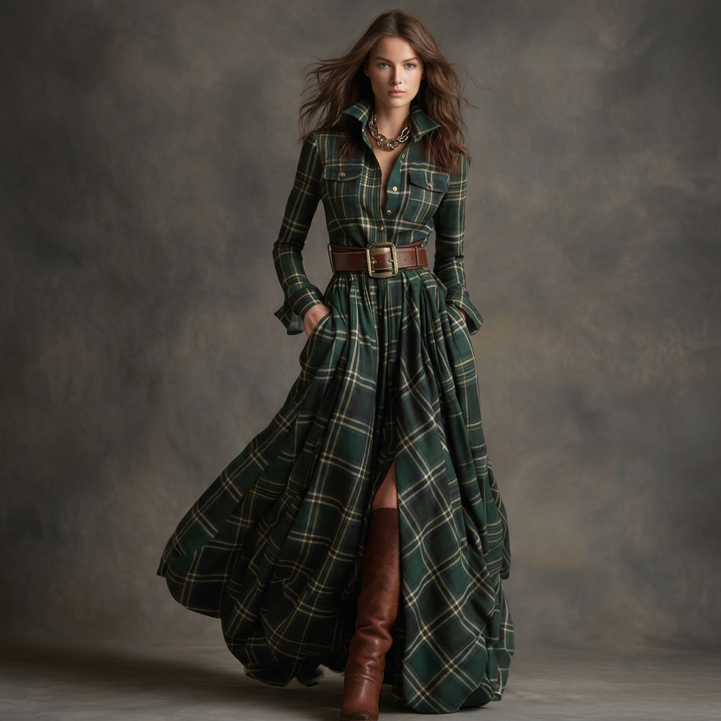 Olivia Sydney - Belted Shirt Dress