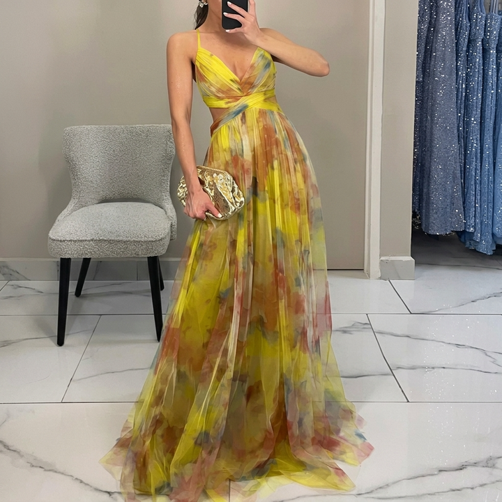 Olivia Sydney - Floral Print Maxi Dress