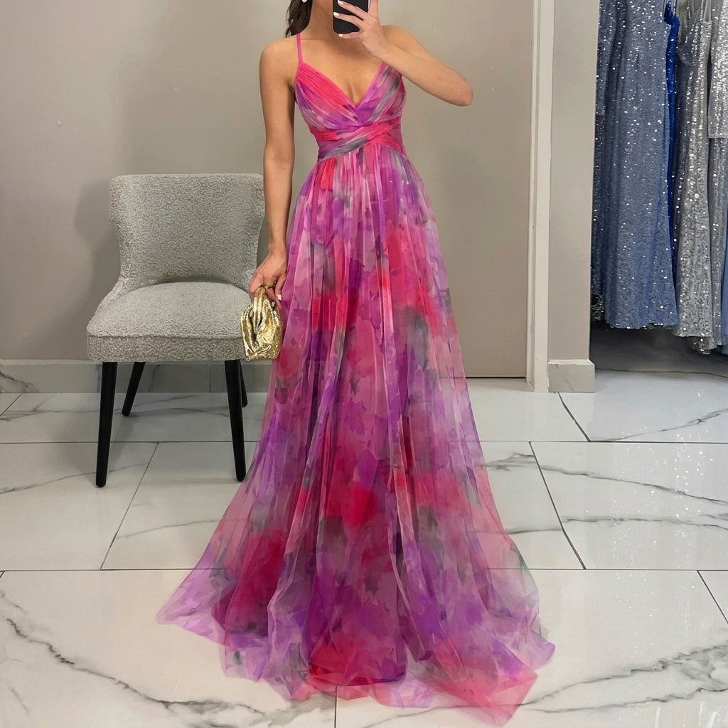 Olivia Sydney - Floral Print Maxi Dress