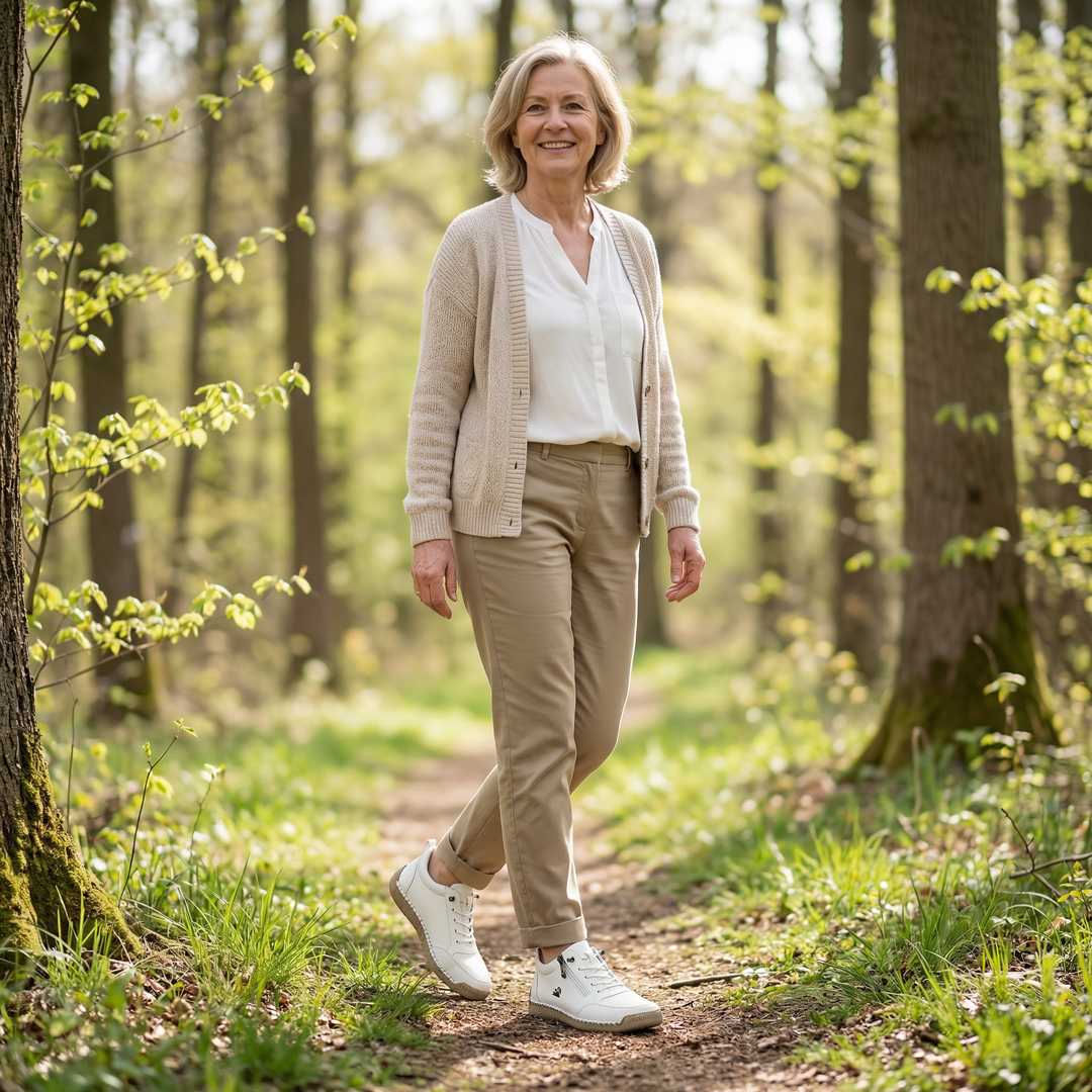 Olivia Sydney - Casual Natural Rubber Sneakers