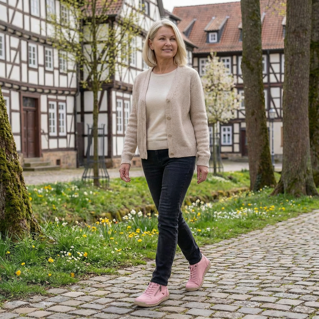 Olivia Sydney - Casual Natural Rubber Sneakers