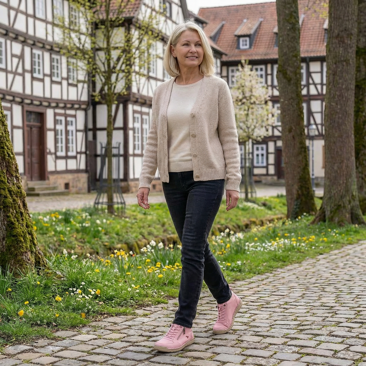 Olivia Sydney - Casual Natural Rubber Sneakers