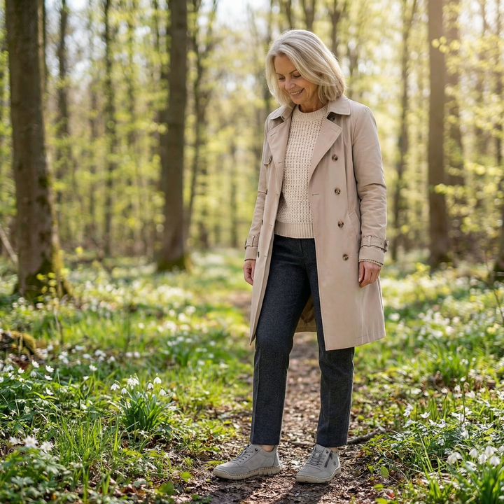 Olivia Sydney - Casual Natural Rubber Sneakers