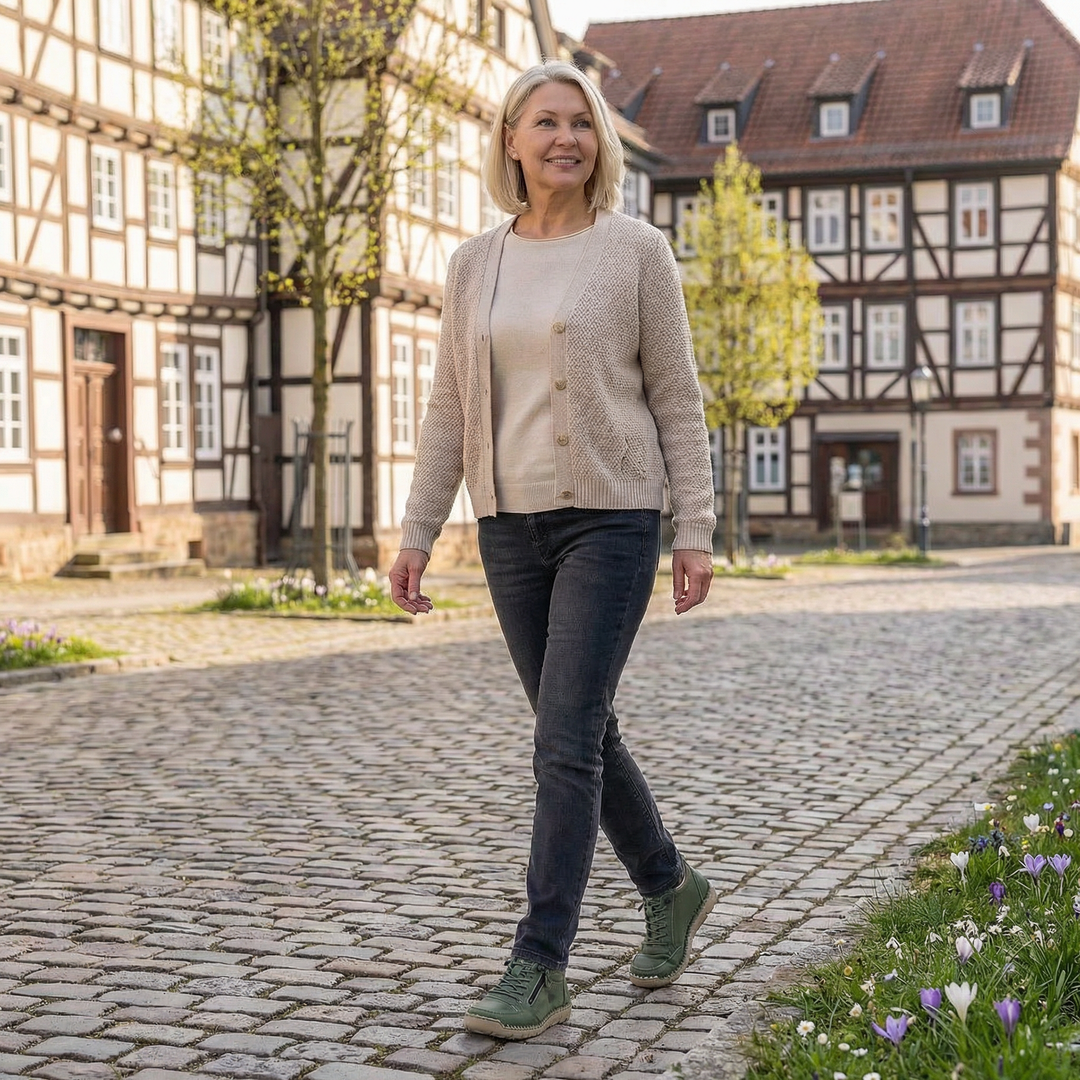 Olivia Sydney - Casual Natural Rubber Sneakers