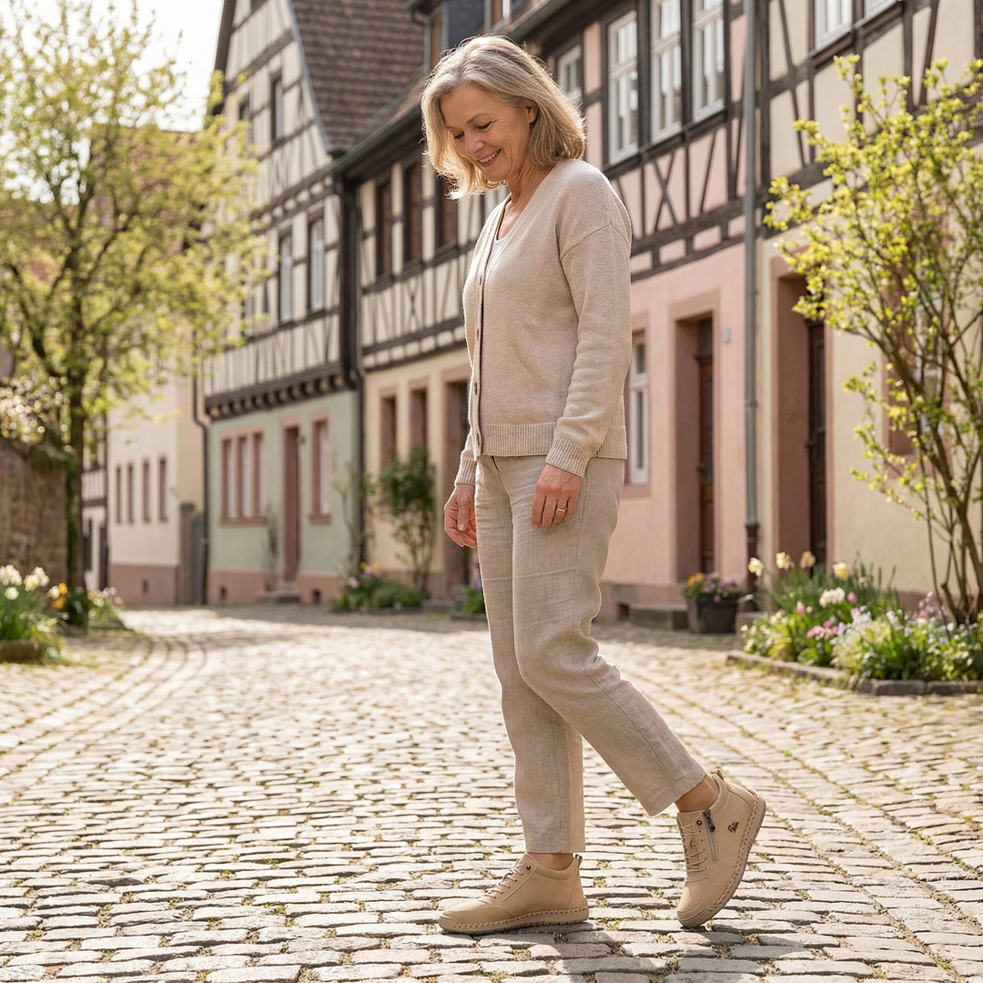 Olivia Sydney - Casual Natural Rubber Sneakers