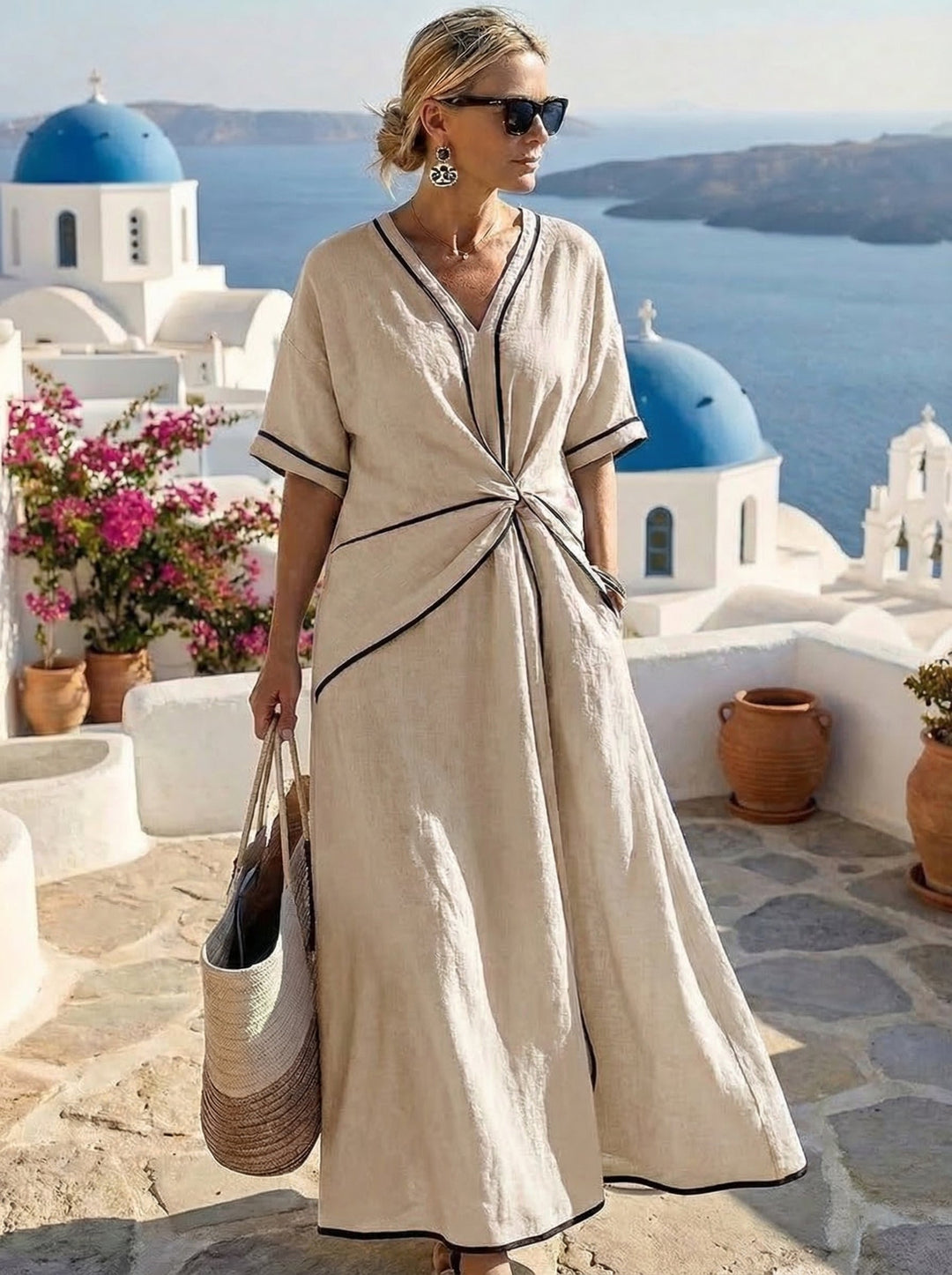 Olivia Sydney - Elegant and Flowing Dress