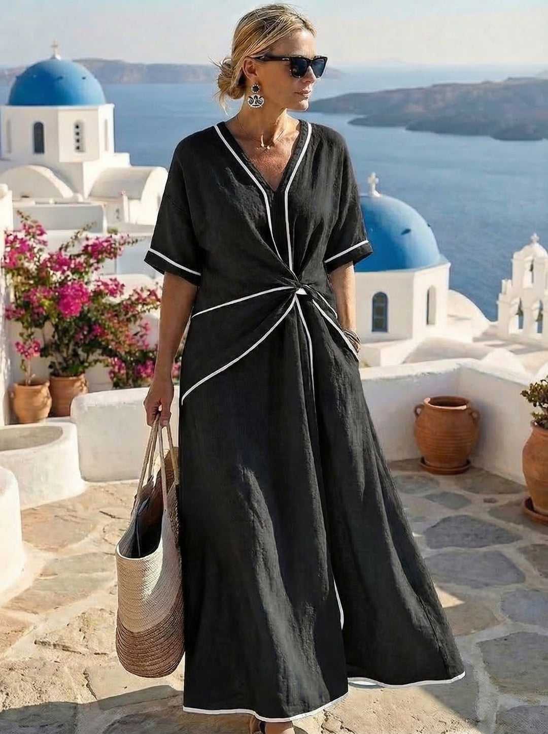 Olivia Sydney - Elegant and Flowing Dress
