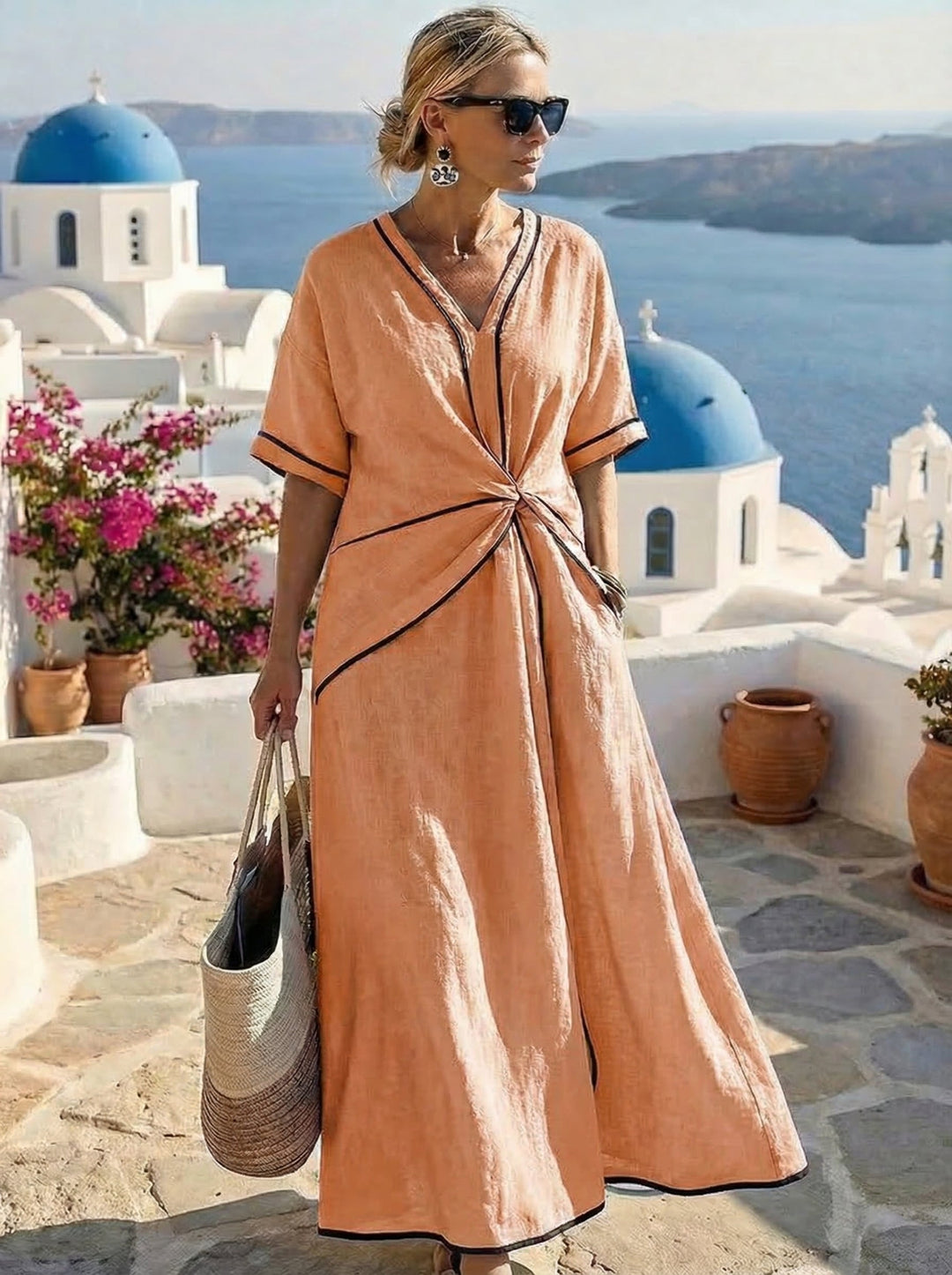 Olivia Sydney - Elegant and Flowing Dress