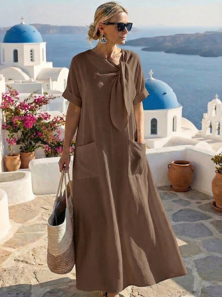 Olivia Sydney - Elegant Dress with Pockets