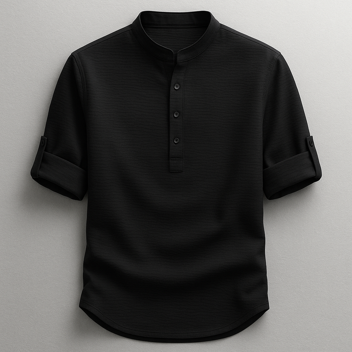 Olivia Sydney - Casual Henley Polo