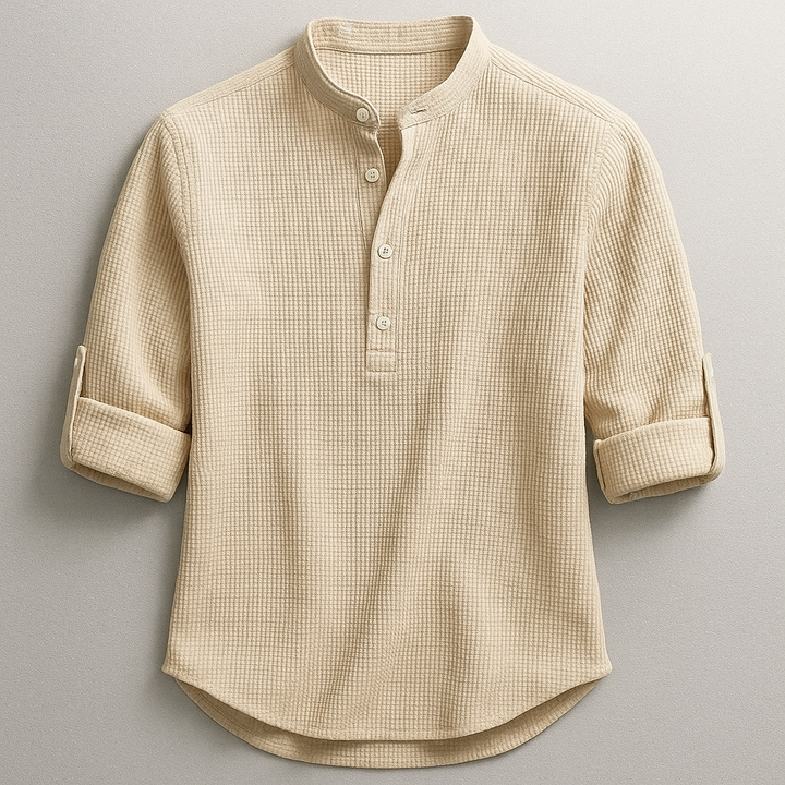 Olivia Sydney - Casual Henley Polo