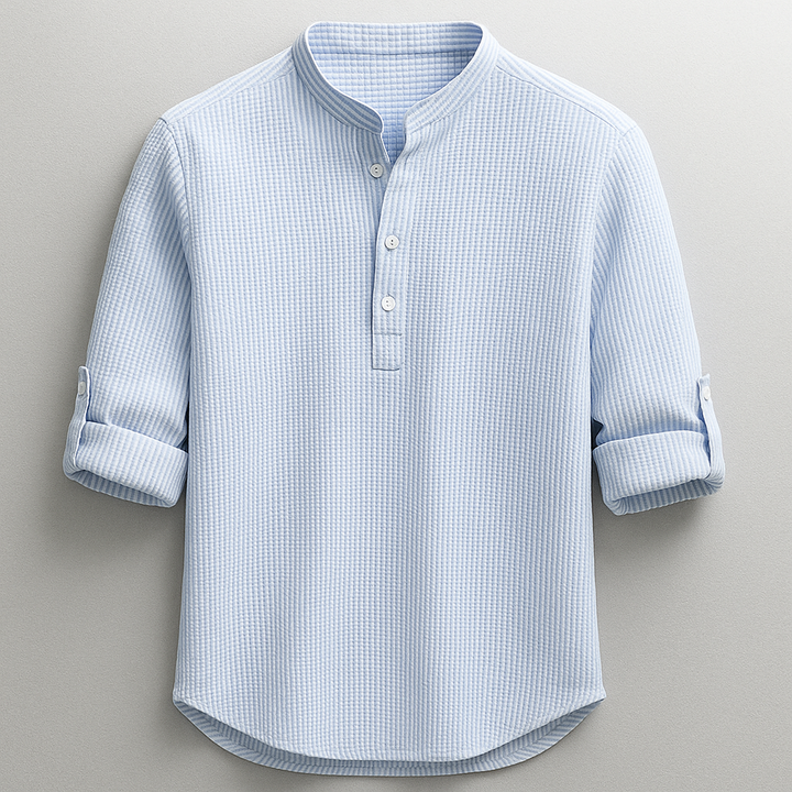 Olivia Sydney - Casual Henley Polo