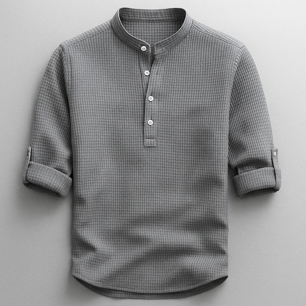 Olivia Sydney - Casual Henley Polo
