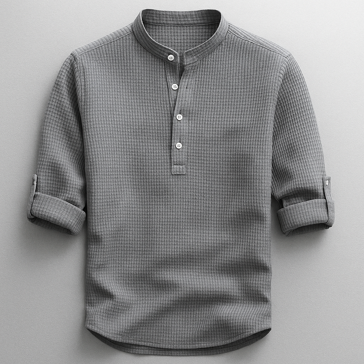 Olivia Sydney - Casual Henley Polo