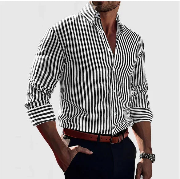 Olivia Sydney - Elegant Striped Shirt