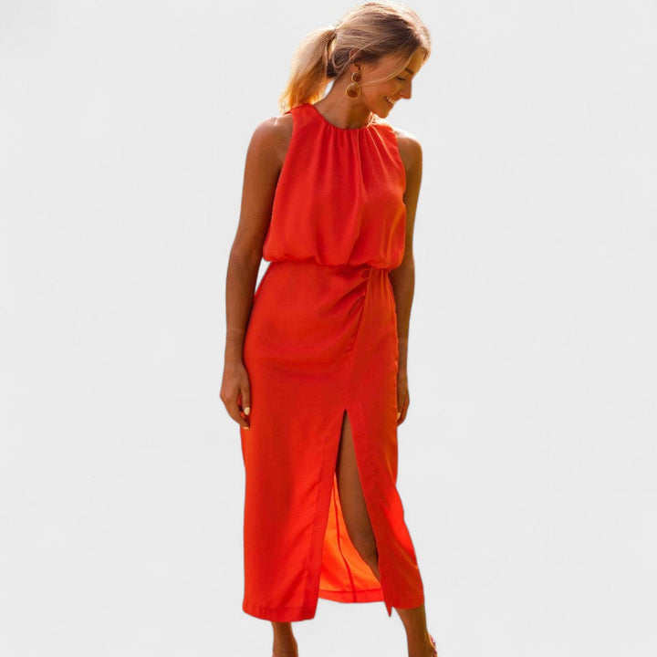 Olivia Sydney - Elegant Midi Dress