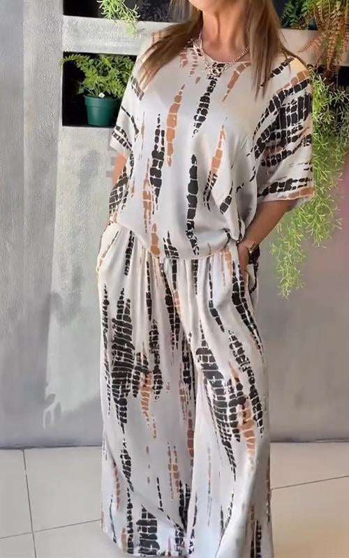 Olivia Sydney - Printed Casual Set