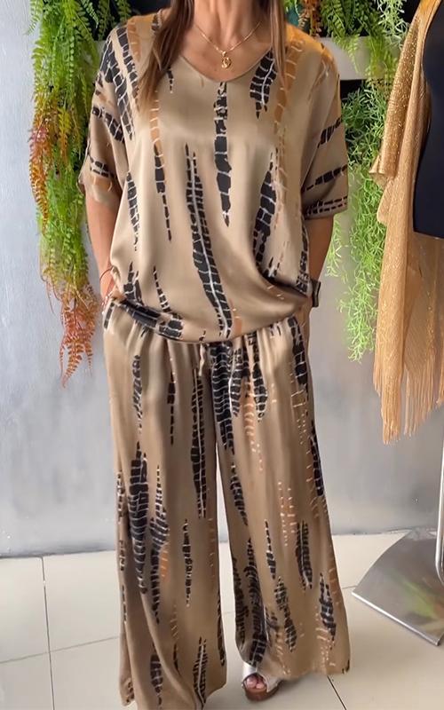 Olivia Sydney - Printed Casual Set