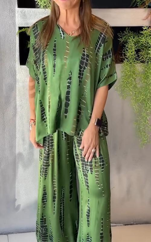 Olivia Sydney - Printed Casual Set