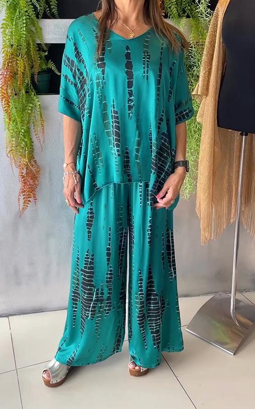 Olivia Sydney - Printed Casual Set
